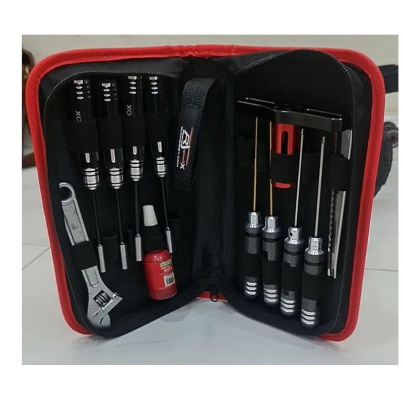 Repair Tool Zip Case Organizer - Rc Helicopter Case recension och pris