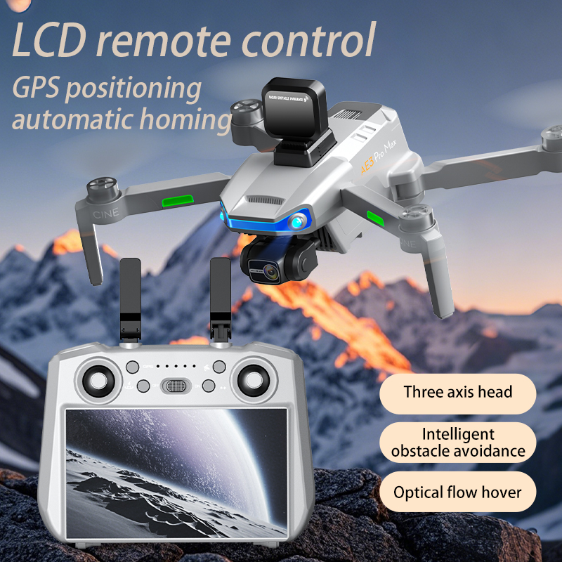 AE3 PRO Max NEW LCD SC GPS Dro - Rc Helicopter Charger recension och pris