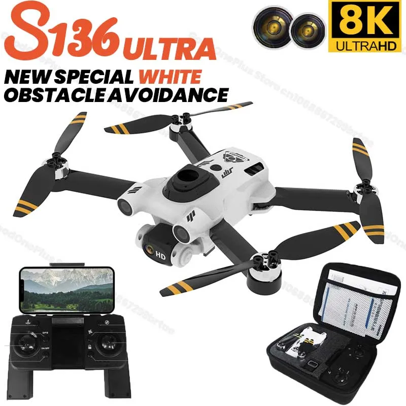 Drone S136 Pro Ultra Rc Drones - Rc Helicopter Electric recension och pris